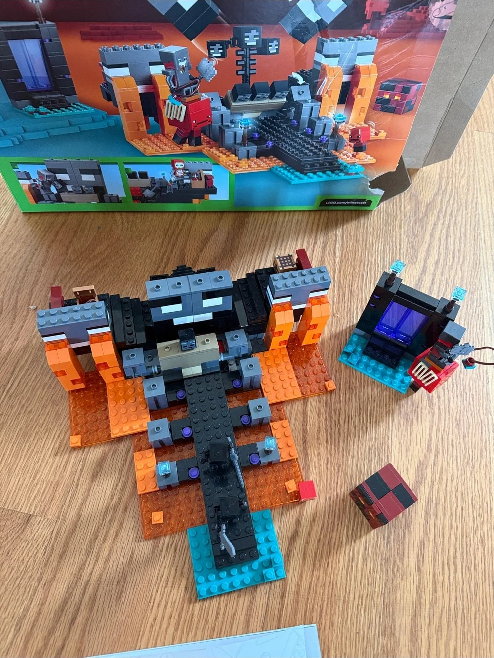 LEGO Minecraft Wither Battle Building Toy 21590